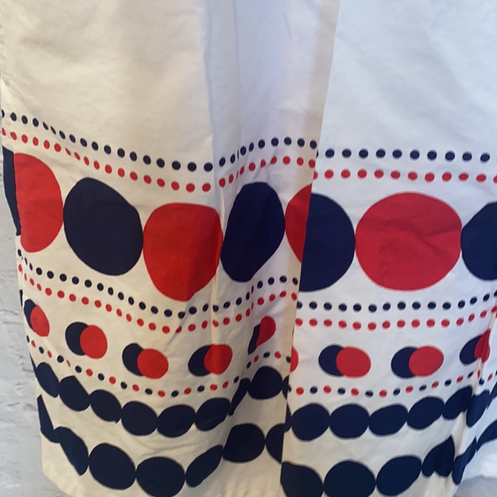 Gymboree Red White & Blue Sleeveless Shift Dress Size 6 - Picture 14 of 15